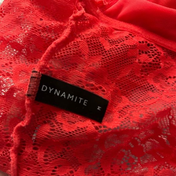 Dynamite lace tank top - Picture 2 of 2